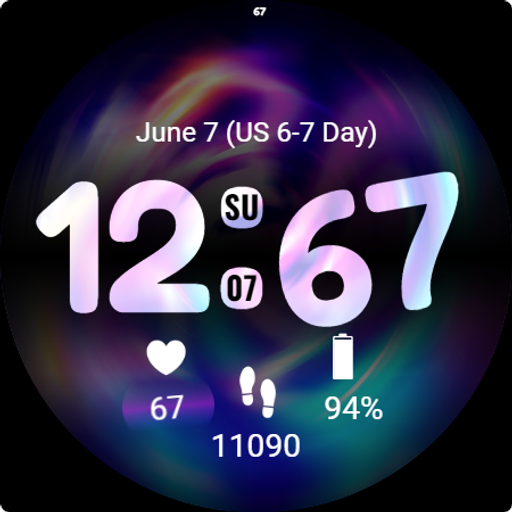 SHL Six Seven Watch Face Icon